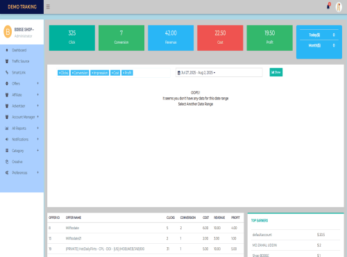 #2 Flow Tracker (In-House) CPA & Affiliate Tracker With Lifetime Support